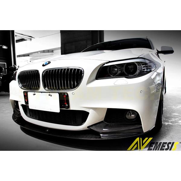 BMW F10 F11 5シリーズ Mスポーツ用 PERタイプ カーボン フロントスポイラー リップ...
