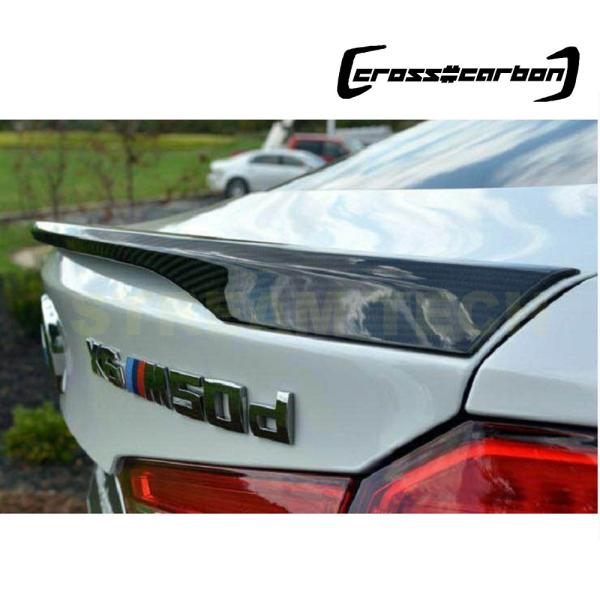 BMW F16 X6用 パフォーマンスタイプ カーボン トランクスポイラー リアスポイラー チンスポ...