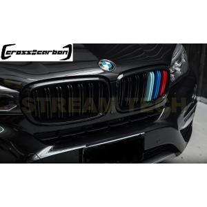 BMW F15 X5 F16 X6用 Mパフォーマンスタイプ 艶有ブラック キドニーグリル Mカラー...