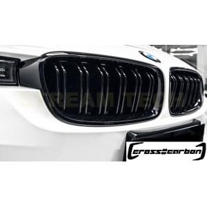 BMW F30 F31 3シリーズ用 Mパフォーマンスタイプ 艶有ブラック キドニーグリル フロント...