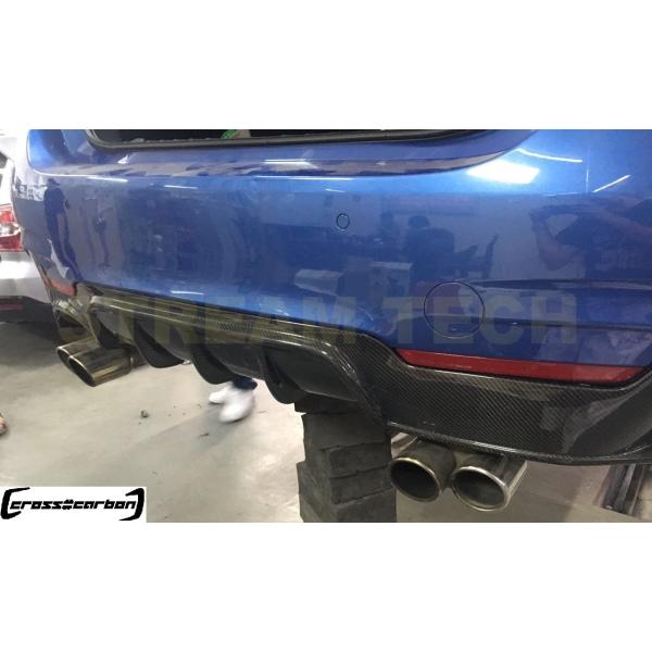 BMW F32 F33 F36 4シリーズ Mスポーツ用 パフォーマンスタイプ カーボン リアディフ...