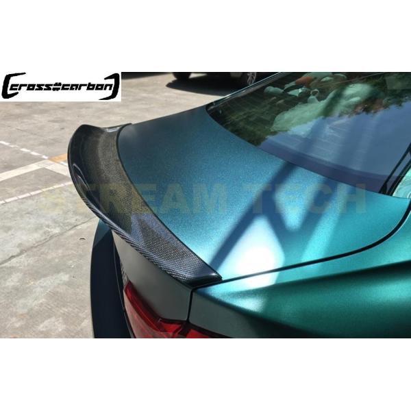 BMW F32 4シリーズ クーペ用 PSMスタイル カーボン トランクスポイラー リアスポイラー ...