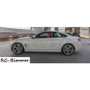 BMW F32 F33 4シリーズ用 Mスポーツタイプ サイドステップ PPウレタン製 サイドスカー...