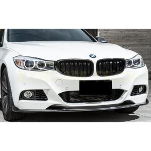 BMW F34 3シリーズ GT用 Mパフォーマンスタイプ 艶有ブラック キドニーグリル センターグ...