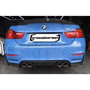 BMW F80 M3 F82 F83 M4用 VRSタイプ カーボン リアディフューザー 3ピース ...