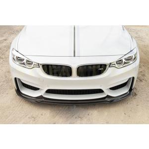 BMW F80 M3 F82 F83 M4用 VRSタイプ カーボン フロントスポイラー フロントリ...