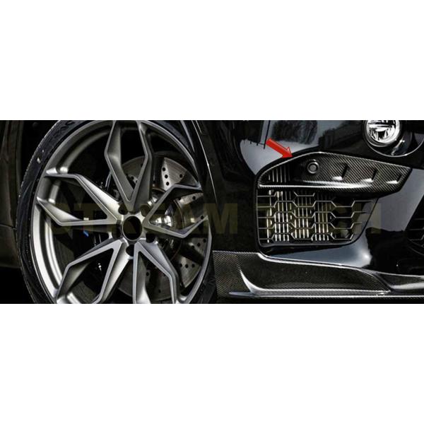 BMW F85 X5M F86 X6M用 カーボン フォグランプカバー フォグカバー フォグパネル ...