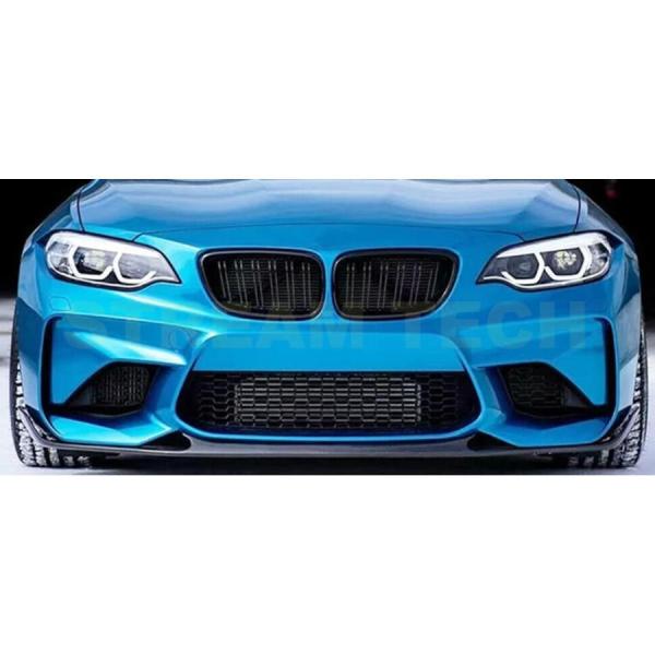 BMW F87 M2用 Mパフォーマンスタイプ カーボン フロントスポイラー フロントリップ リップ...