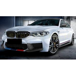 BMW F90 M5 前期用 パフォーマンスタイプ カーボン フロントスプリッター バンパースプリッ...