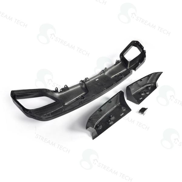 DRYCARBON◆BMW F96 X6M 後期用 Mパフォーマンス仕様 カーボンディフューザー/デ...