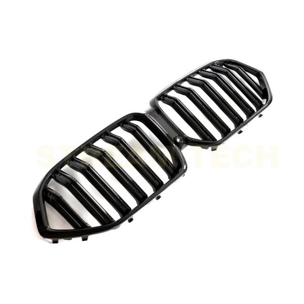 BMW G06 X6用 Mパフォーマンスタイプ ドライカーボン キドニーグリル センターグリル フロ...