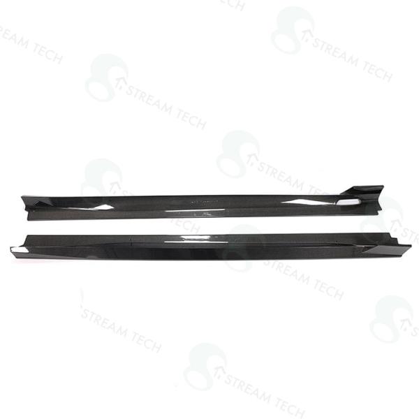 綾織カーボン◆BMW G07 X7 2019~2022年 前期Мスポ用ブラックシャトー カーボンサイ...