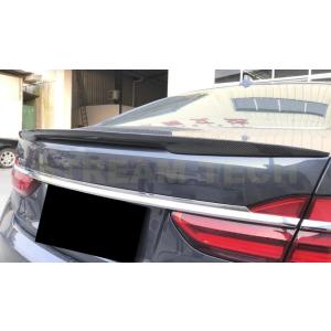 BMW G11 G12 7シリーズ セダン用 CSタイプ カーボン トランクスポイラー リアスポイラ...