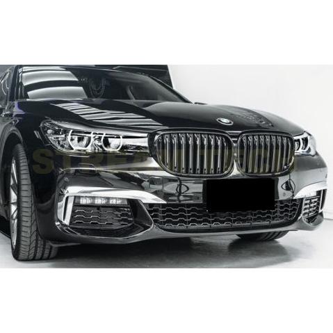BMW G11 G12 7シリーズ Mエアロ 前期用 Mパフォーマンスタイプ 艶有ブラック キドニー...