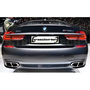 BMW G11 G12 7シリーズ セダン用 Mパフォーマンスタイプ カーボン トランクスポイラー ...