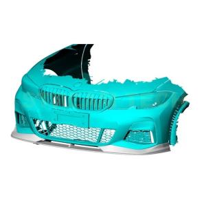 BMW G20 G21 3シリーズ Mスポーツ 前期用 カーボン フロントスポイラー 3ピース リッ...