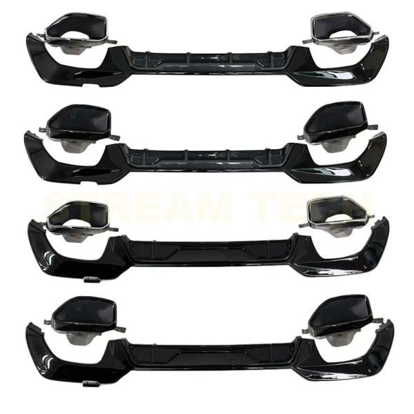 BMW G20 G21 3シリーズ Mスポーツ 前期用 M340タイプ リアディフューザー テールパ...