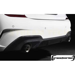 BMW G20 G21 3シリーズ Mスポーツ 前期用 3DDタイプ カーボン リアディフューザー ...