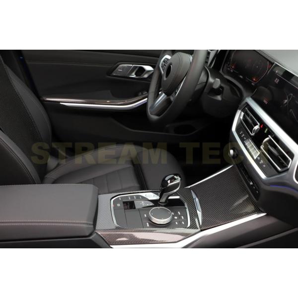BMW G20 G21 3シリーズ 左ハンドル用 ドライカーボン インテリアパネル 7点セット ドア...
