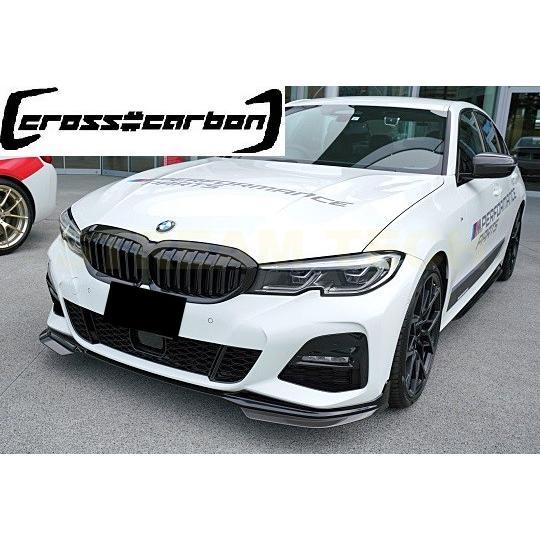 BMW G20 G21 3シリーズ Mスポーツ 前期用 パフォーマンスタイプ カーボン フロントスポ...