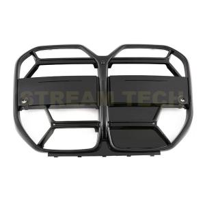BMW G22 G23 G26 4シリーズ用 M4 CSLタイプ 艶有ブラック キドニーグリル フロ...