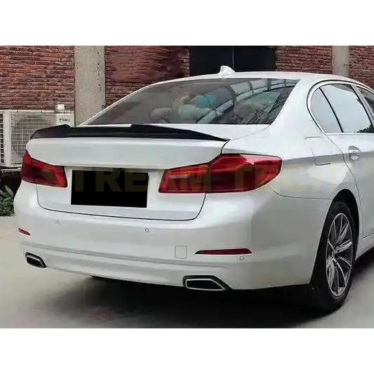 BMW G30 5シリーズ セダン用 PSMタイプ カーボン トランクスポイラー リアスポイラー カ...