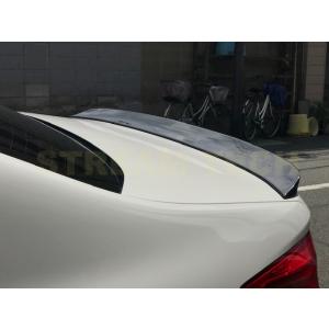 BMW G30 5シリーズ セダン用 3Dタイプ カーボン トランクスポイラー リアスポイラー カー...