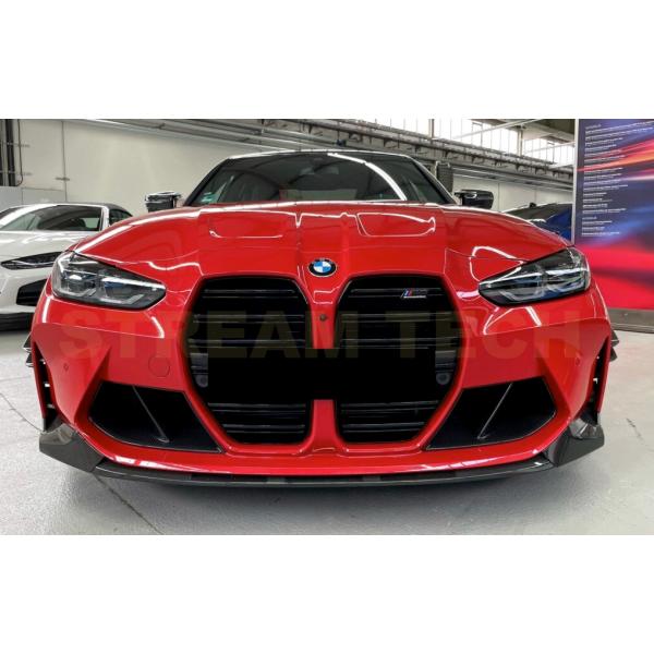 BMW G80 M3 G82 G83 M4用 パフォーマンスタイプ カーボン フロントスポイラー 3...