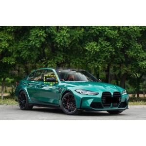 BMW G80 M3 G82 G83 M4 左ハンドル用 ドライカーボン ミラーカバー 貼り付け式 ...
