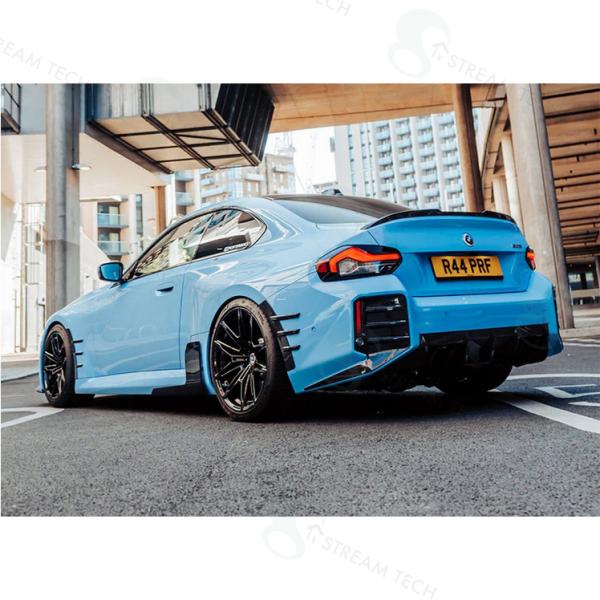 ドライカーボン◆BMW G87M2 クーペ 2023y~ Mパフォーマンス仕様 カーボンディフューザ...