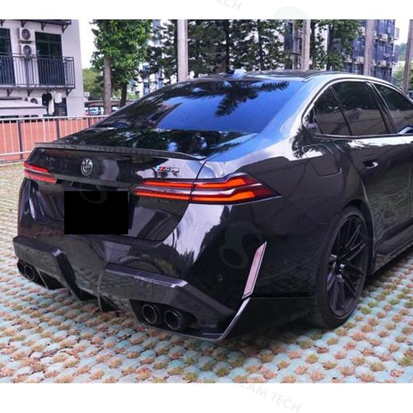 DRYCARBON◆BMW G90 M5 Mパフォーマンス仕様 カーボンリア・スポイラー/リアウイン...
