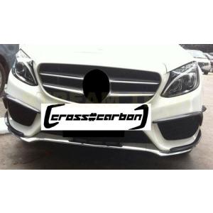 BENZ メルセデス ベンツ W205 S205 Cクラス スポーツ 前期用 カーボン フロントカナ...