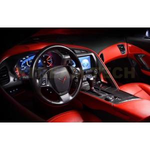 Chevrolet シボレー C7 コルベット 左ハンドル用 カーボン インテリアパネル 16点セッ...