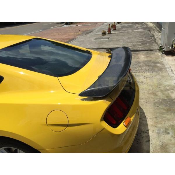 FORD フォード マスタング用 カーボン リアウイング リアスポイラー トランクスポイラー チンス...