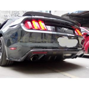 FORD フォード マスタング用 ROUSHタイプ ダクト付き リアディフューザー 2種類有 FRP...