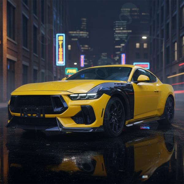 DRYCARBON◆S650◆フォード 2024~ マスタング ダークホース GTD仕様 カーボンサ...