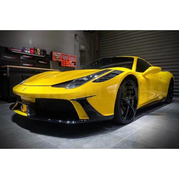 Ferrari フェラーリ 458 イタリア用 スペチアーレルック フロントバンパー ボンネット ボ...