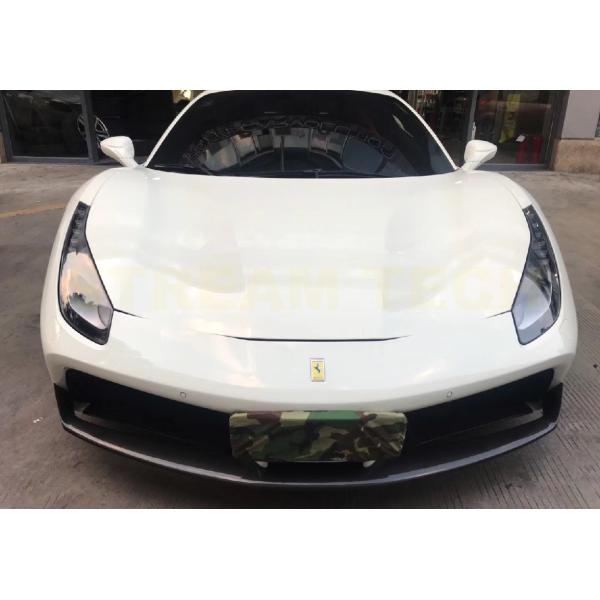 Ferrari フェラーリ 488 GTB用 OE 純正タイプ カーボン フロントスポイラー リップ...