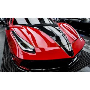 Ferrari フェラーリ 488 GTB用 MANSOスタイル フロントフード ボンネット エンジ...