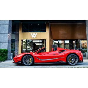 Ferrari フェラーリ 488 GTB用 MANSOスタイル サイドスカート サイドステップ サ...