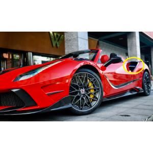 Ferrari フェラーリ 488 GTB用 MANSOスタイル カーボン エアインテークトリム エ...