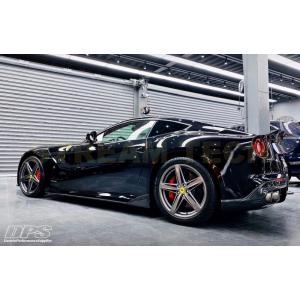 Ferrari フェラーリ F12 ベルリネッタ用 DMCタイプ カーボン サイドスカート サイドス...