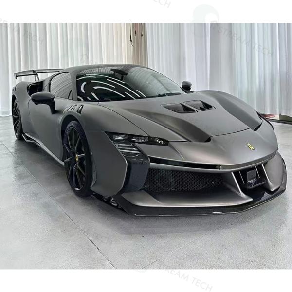 Full DRYCARBON！フェラーリ SF90 XX ストラダーレ 1:1コンポジットフルエアロ...