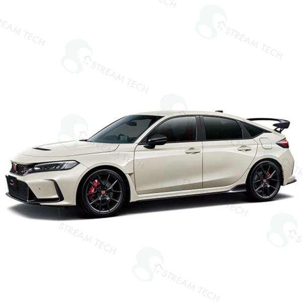 HONDA◆FL5 CIVIC Type-R リアバンパーカーボンカナードセット/シビック/スプリッ...