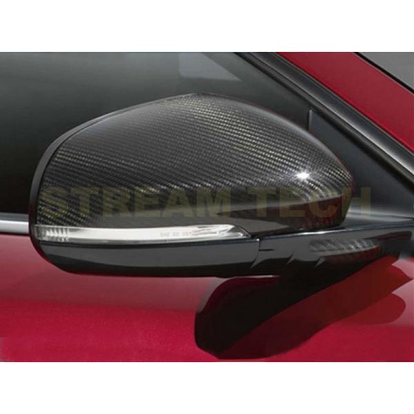 JAGUAR ジャガー Fタイプ用 カーボン ミラーカバー 貼り付け式 ドアミラーカバー サイドミラ...