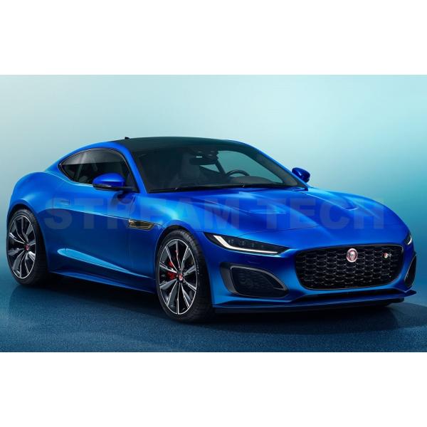 JAGUAR ジャガー Fタイプ 後期用 ドライカーボン フロントスコープ ダクトカバー フロントバ...