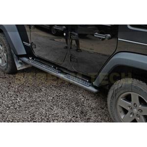 【正規品】ジープ JL 2025年製 ラングラー純正サイドステップ 左右 Jeep/ジープラングラー JL 純正サイドステップ左右セット 素地