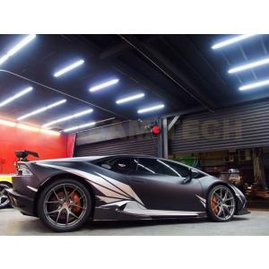 Lamborghini ランボルギーニ ウラカン LP610用 カーボン サイドスカート サイドスポ...