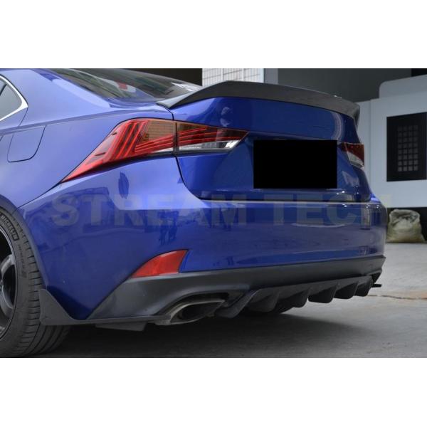 LEXUS レクサス IS Fスポーツ セダン用 MLタイプ カーボン リアディフューザー リアアン...