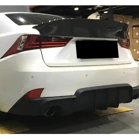 LEXUS レクサス IS セダン用 WALタイプ カーボン トランクスポイラー リアスポイラー リ...
